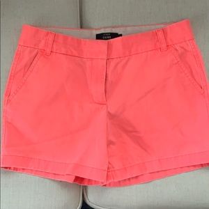J Crew pink shorts size 8